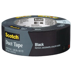3M Black Duct Tape 3960-BK 1.88″ × 60 yd (48 mm × 54 8 m) - Americas Industrial Supply