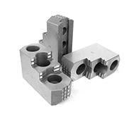 Hard Chuck Jaws - 1.5mm x 60 Serrations - Chuck Size 12" inches - Part #  KT-128HJ1-B - Americas Industrial Supply