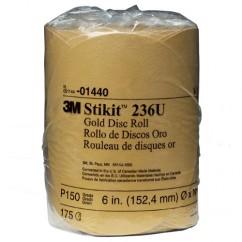 6 - P150 Grit - 236U Disc Roll - Americas Industrial Supply