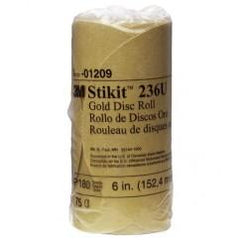 6 - P180 Grit - 216U Disc Roll - Americas Industrial Supply