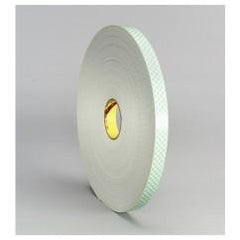 List 4008 3/4" x 7 yds Double Coated Urethane Foam Tape - Off White - Americas Industrial Supply