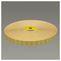 3M Adhesive Transfer Tape Extended Liner 465XL Translucent 1/2″ × 60 yd 2 mil - Americas Industrial Supply