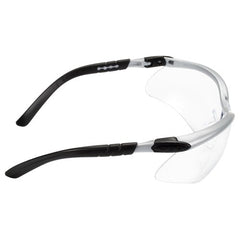 ‎3M BX Protective Eyewear 11380-00000-20 Clear Anti-Fog Lens Silver/Black Frame - Americas Industrial Supply