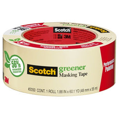 ‎Scotch Greener Masking Tape for Performance Painting 2050-72A 2.82″ × 60.1 yd (72 mm × 55 m) - Americas Industrial Supply