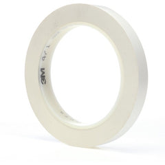 3M Vinyl Tape 471 White 1/2″ × 36 yd 5.2 mil - Americas Industrial Supply