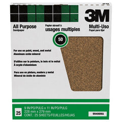 ‎9 in × 11 in 3M™ Pro-Pak™ Paint & Rust 99406NA - 50 Grit Alt Mfg # 99406 - Americas Industrial Supply