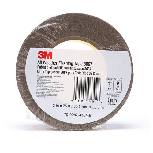 3M All Weather Flashing Tape 8067 Tan Non-Slit Liner 2″ × 75 Ft - Americas Industrial Supply