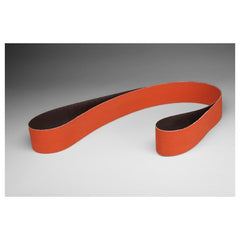 3M Cloth Belt 707E P120 JE-weight 2 in × 72 in Film-lok Single-flex - Americas Industrial Supply