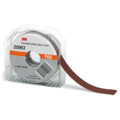 3M Portable Utility Cloth Roll 314D P60 X-weight 1″ × 8 yd - Americas Industrial Supply