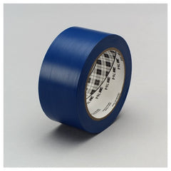 3M General Purpose Vinyl Tape 764 Blue 3″ × 36 yd 5 mil Individually Wrapped Conveniently Packaged - Americas Industrial Supply