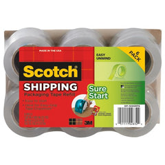 Scotch Sure Start Packaging Tape DP-1000RF6 1.88″ × 900″ (48 mm × 22 8 m) - Americas Industrial Supply