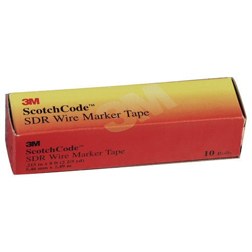 ‎3M ScotchCode Wire Marker Tape Refill Roll SDR-90-99 - Americas Industrial Supply