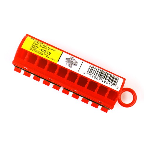 3M ScotchCode Wire Marker Tape Dispenser STD-X compact design for easy handling - Americas Industrial Supply