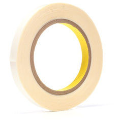 3M Double Coated Tape 444 Clear 1/2″ × 36 yd 3.9 mil - Americas Industrial Supply