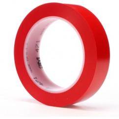 List 471 1" x 36 yds Vinyl Tape - Red - Americas Industrial Supply