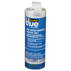 ‎3M ScotchBlue Tape + Plastic PT2093EL-48 - Americas Industrial Supply