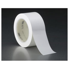 3M Vinyl Tape 471 White 1/4″ × 36 yd 5.2 mil Boxed - Americas Industrial Supply