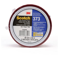 Scotch Box Sealing Tape 373 Red 48 mm × 50 m - Americas Industrial Supply