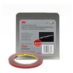 .236 in × 5 yds 3M™ Nameplate Repair Tape 063 Gray Alt Mfg # 06385 - Americas Industrial Supply