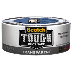 1.88 in × 20 yd (48 mm × 18,2 m) 6 Scotch(R) Tough Transparent Duct Alt Mfg # 98011 - Americas Industrial Supply
