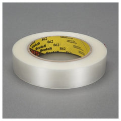 48 mm × 55 m Scotch Reinforced Strapping Tp Clear Alt Mfg # 73085 - Americas Industrial Supply