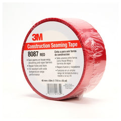 48 mm × 50 m Construction Seaming Tape Red Alt Mfg # 91774 - Americas Industrial Supply