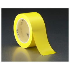 3M Vinyl Tape 471 Yellow 3/8″ × 36 yd 5.2 mil - Americas Industrial Supply