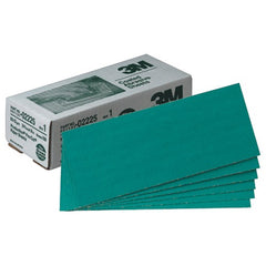 3M Green Corps Production Resin Sheet 02225 80 grade 3 2/3″ × 9″ - Americas Industrial Supply