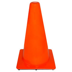 3M 18″ PVC Non Reflective Traffic Safety Cone 90128H1-C Orange - Americas Industrial Supply