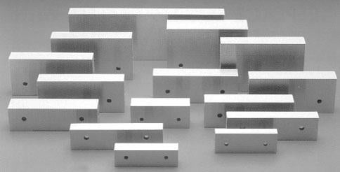 Machinable Aluminum Vice Jaws - Snap Jaws - Part #  6MAJ-2 1/2 X 1 1/4 - Americas Industrial Supply
