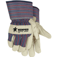 ‎Artic Jack Gloves - Premium Grain Pigskin - Thermosock Lined - 2-1/2″ Safety Cuff - Size Large - Americas Industrial Supply