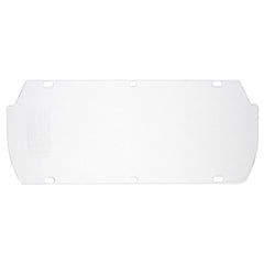 Double Matrix Faceshield - Clear Acetate 7 × 16 3/4″ / 0.040″ Thick - Americas Industrial Supply