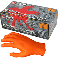 XL NITRISHIELD W/GRIPPAZ 6MIL 9.5 - Americas Industrial Supply