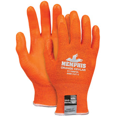 MCR Safety Cut Pro Glove - 13 Gauge Orange Kevlar/Synthetic - Nitrile Foam Coated Palm - Size X-Large - Americas Industrial Supply