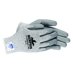 MCR Safety Cut Pro Gloves - 13 Gauge Dyneema Diamond Technology - PU Palm Coating - Size Large - Americas Industrial Supply
