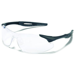 Safety Glasses - Clear Anti-Fog Lens - Black Frame - IA1 Style - Americas Industrial Supply