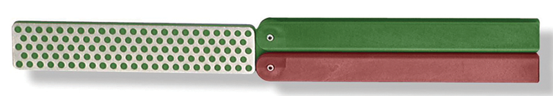 4 x 1" - Fine/Coarse - Rectangular Double Sided Diafold Diamond Sharpener - Americas Industrial Supply