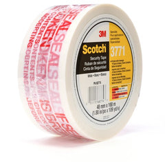 Scotch Printed Message Box Sealing Tape 3771 White 48 mm × 100 m - Americas Industrial Supply