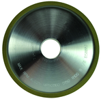 6 x 1/2 x 1-1/4'' - 1/8'' Abrasive Depth - 150 Grit - 1/4 Rim Type 4A2 Diamond Wheel for Foley-Type Grinder - Americas Industrial Supply