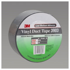 3M Vinyl Duct Tape 3903 Gray 2″ × 50 yd 6.5 mil 2 Individually Wrapped Conveniently Packaged - Americas Industrial Supply