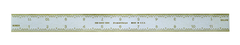 #599-9400-1804-1 - 18'' - 4R Graduation - Chrome - Combination Square Blade - Americas Industrial Supply