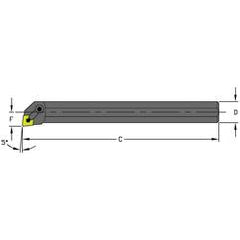 S20S MCLNR4 Steel Boring Bar - Americas Industrial Supply