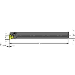 S16S MTUNR3 Steel Boring Bar - Americas Industrial Supply