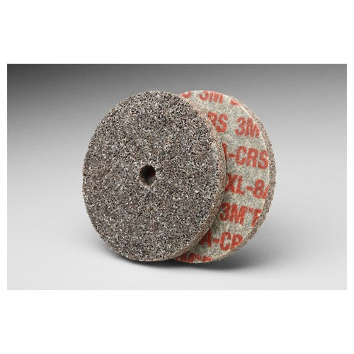 Scotch-Brite EXL Unitized Wheel XL-UW 8A Coarse 3″ × 1/4″ × 1/4″ - Americas Industrial Supply