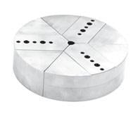 Round Chuck Jaws - Northfield Type Chucks - Chuck Size 6" inches - Part #  RNF-6100A - Americas Industrial Supply