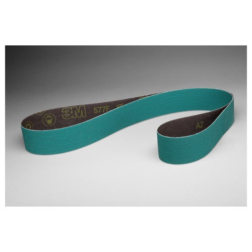 ‎3M Cloth Belt 577F 50 YF-weight 1-1/2 in × 60 in Film-lok Single-flex - Americas Industrial Supply