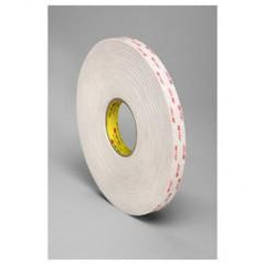 3/4X36 YDS 4952 WHITE 3M VHB TAPE - Americas Industrial Supply