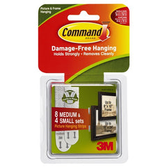 Command Small and Medium Picture Hanging Strips 17203-ES - Exact Industrial Supply