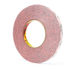 3M Double Coated Tape 469 Red 1/2″ × 60 yd 5.5 mil - Americas Industrial Supply