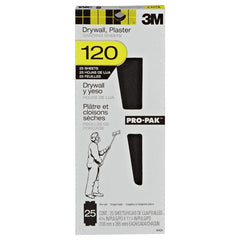 3M Pro-Pak Drywall Sanding Sheet 99430 4.1875″ × 11.25″ 120C Grit - Americas Industrial Supply